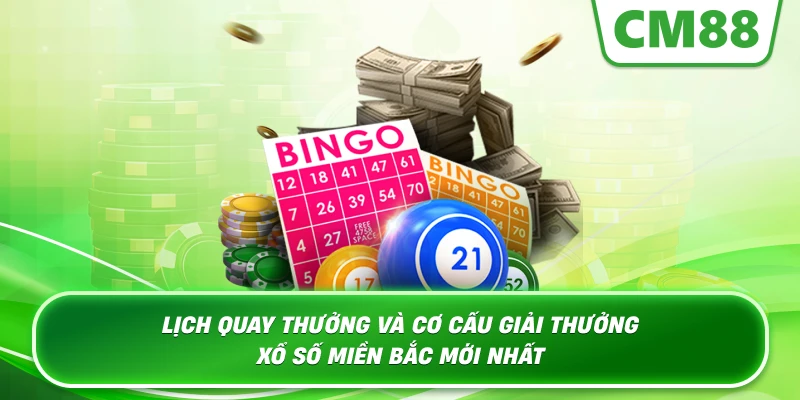 Lịch quay thưởng và cơ cấu giải thưởng Xổ Số Miền Bắc mới nhất